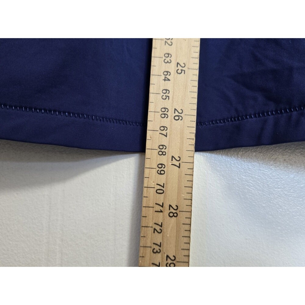 G/FORE 1/4 Zip Polo Womens M Blue Color Block Collar Tech Golf Casual Preppy - Picture 7 of 8